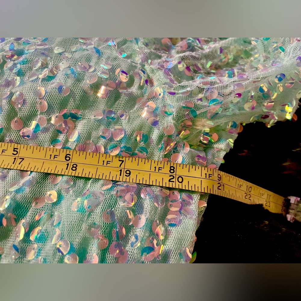 Anthropologie BHANUNI BY JYOTI Sequin Siren Maxi Dress SIZE 1X Great Condition - Picture 9 of 16